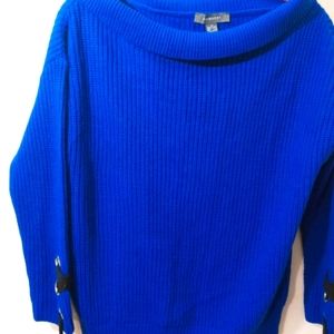Blue sweater size M, blue n black size S